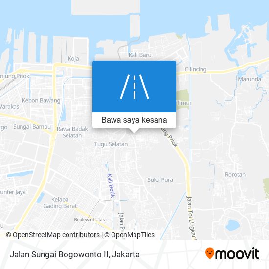 Peta Jalan Sungai Bogowonto II