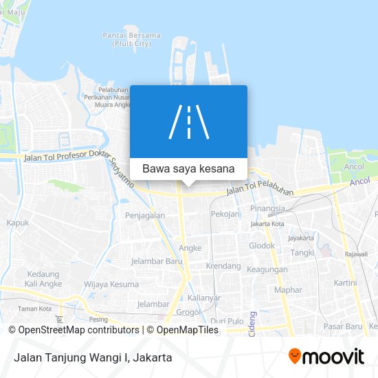 Peta Jalan Tanjung Wangi I