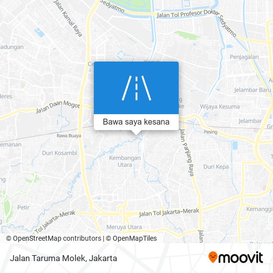 Peta Jalan Taruma Molek