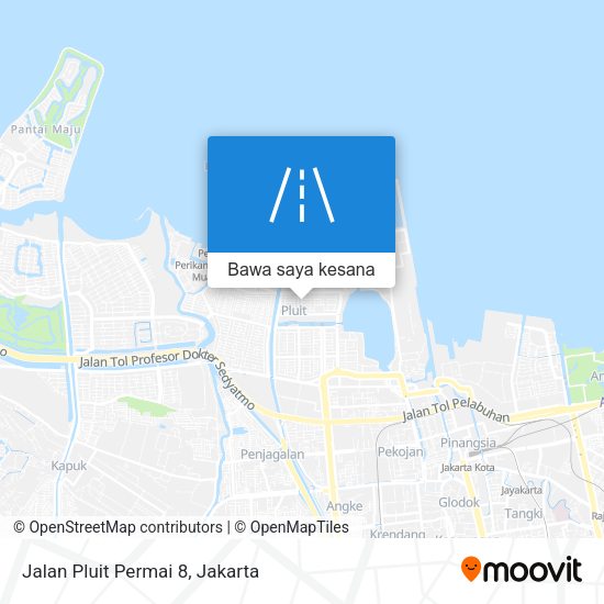 Peta Jalan Pluit Permai 8