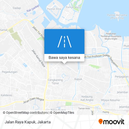 Peta Jalan Raya Kapuk