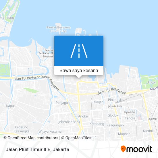 Peta Jalan Pluit Timur II B