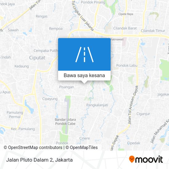 Peta Jalan Pluto Dalam 2