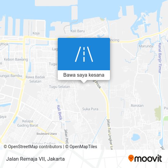 Peta Jalan Remaja VII