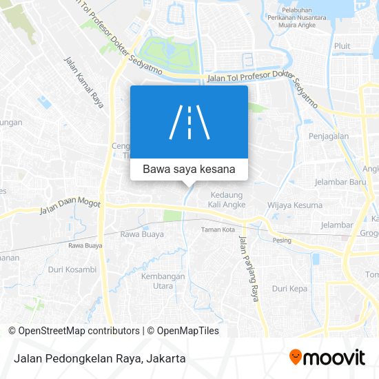 Peta Jalan Pedongkelan Raya