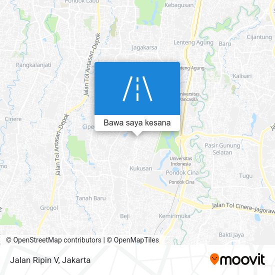 Peta Jalan Ripin V