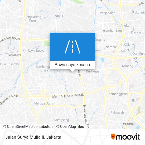 Peta Jalan Surya Mulia II