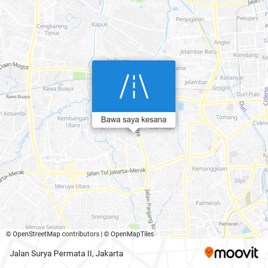 Peta Jalan Surya Permata II