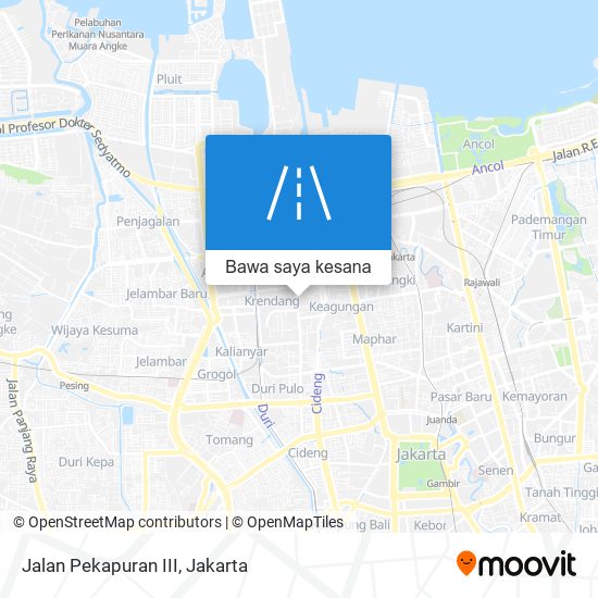 Peta Jalan Pekapuran III