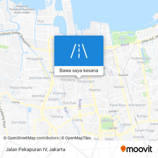 Peta Jalan Pekapuran IV