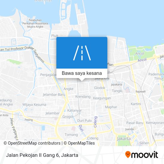 Peta Jalan Pekojan II Gang 6