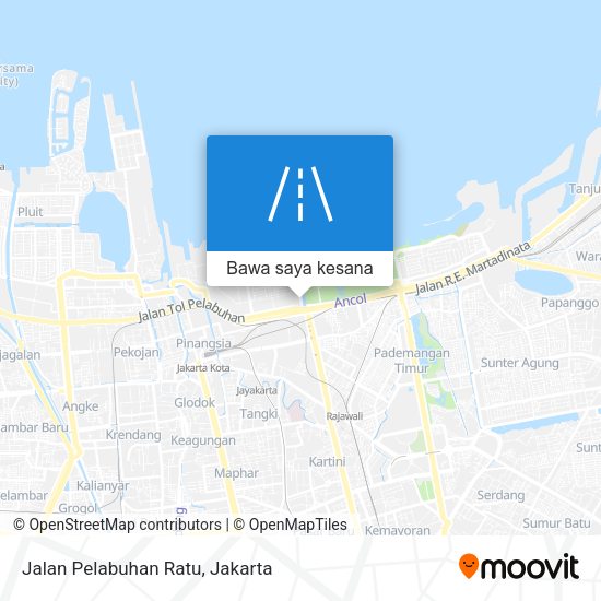 Peta Jalan Pelabuhan Ratu
