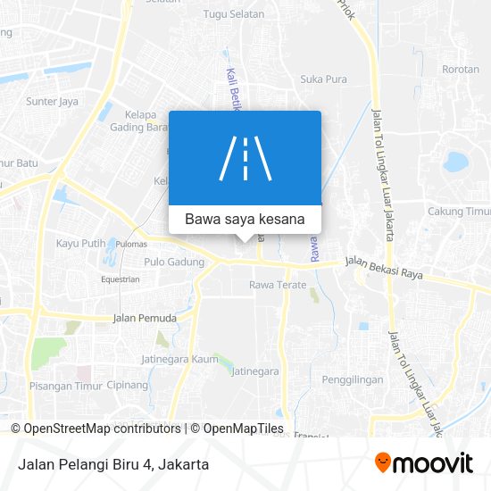 Peta Jalan Pelangi Biru 4