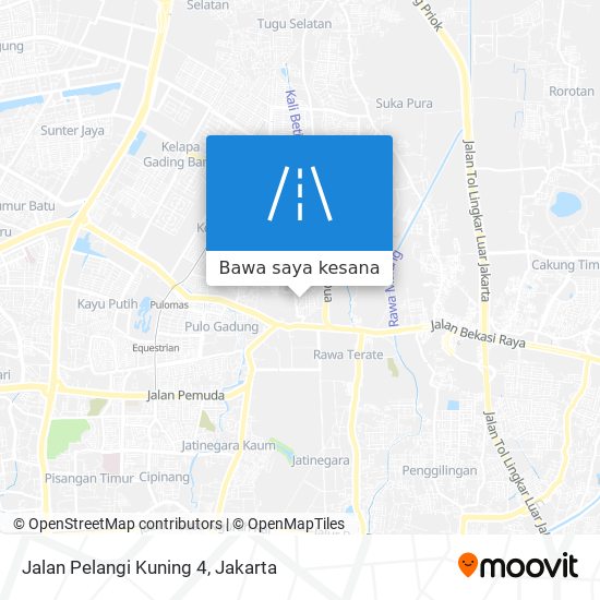 Peta Jalan Pelangi Kuning 4