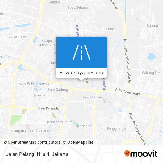 Peta Jalan Pelangi Nila 4