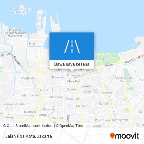 Peta Jalan Pos Kota