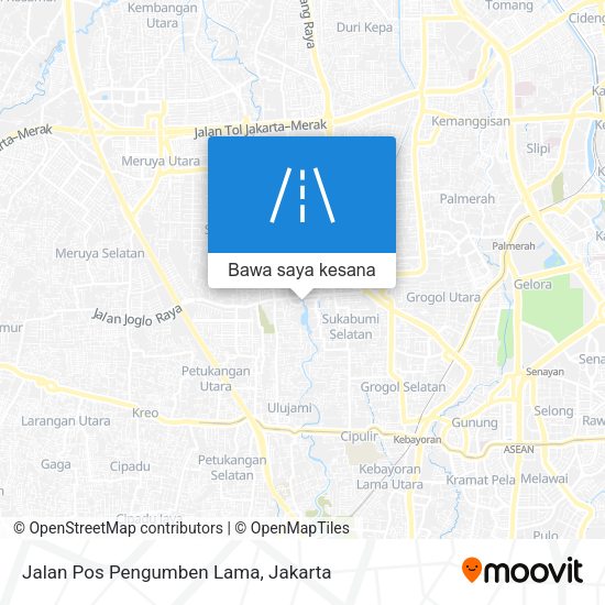 Peta Jalan Pos Pengumben Lama