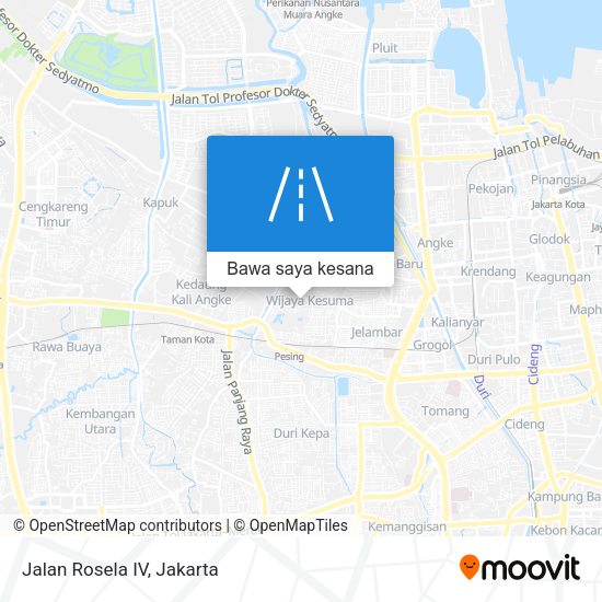 Peta Jalan Rosela IV