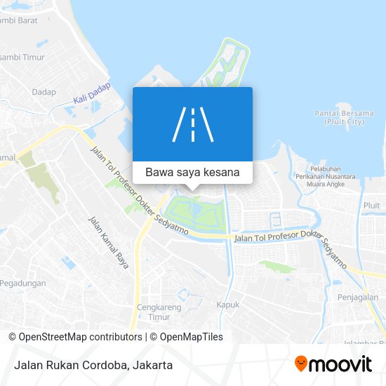Peta Jalan Rukan Cordoba