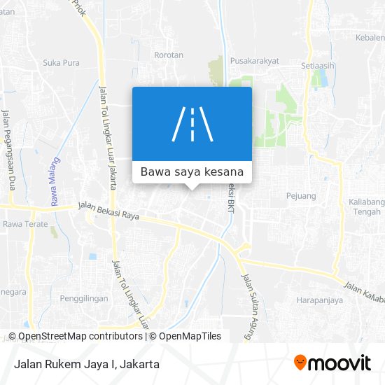 Peta Jalan Rukem Jaya I