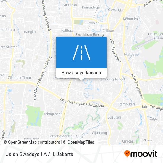 Peta Jalan Swadaya I A / II