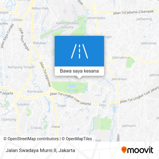 Peta Jalan Swadaya Murni II