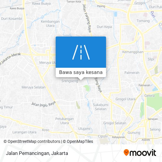 Peta Jalan Pemancingan