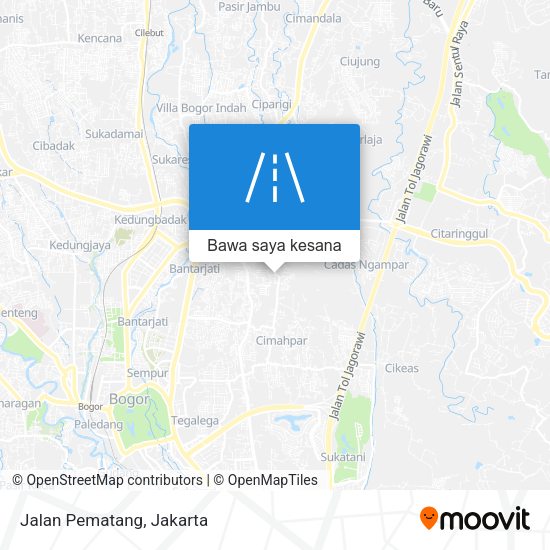 Peta Jalan Pematang