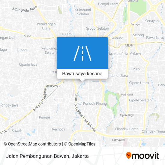 Peta Jalan Pembangunan Bawah