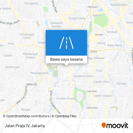 Peta Jalan Praja IV