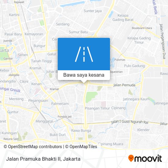 Peta Jalan Pramuka Bhakti II