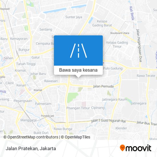 Peta Jalan Pratekan