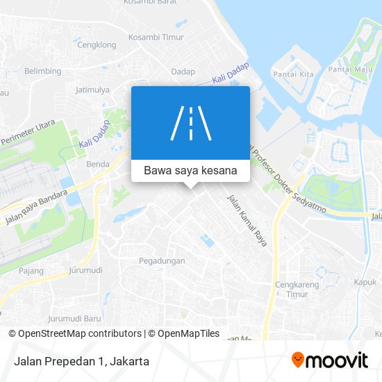 Peta Jalan Prepedan 1