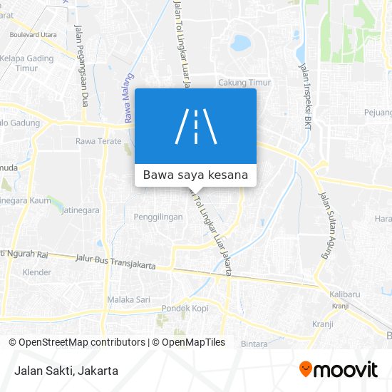 Peta Jalan Sakti