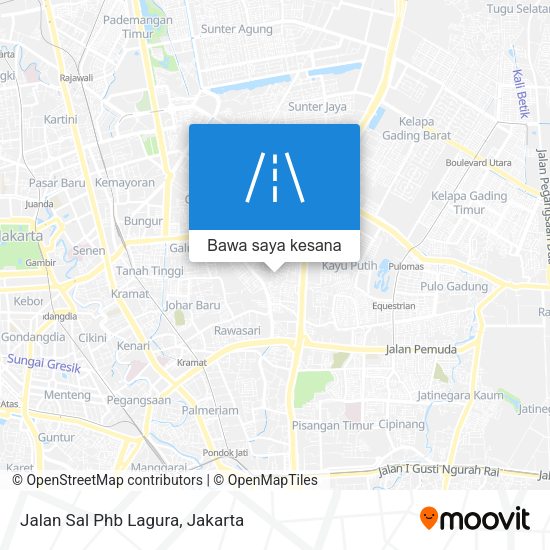 Peta Jalan Sal Phb Lagura
