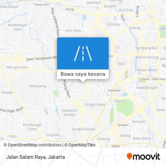 Peta Jalan Salam Raya