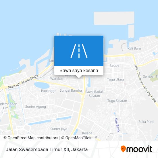 Peta Jalan Swasembada Timur XII