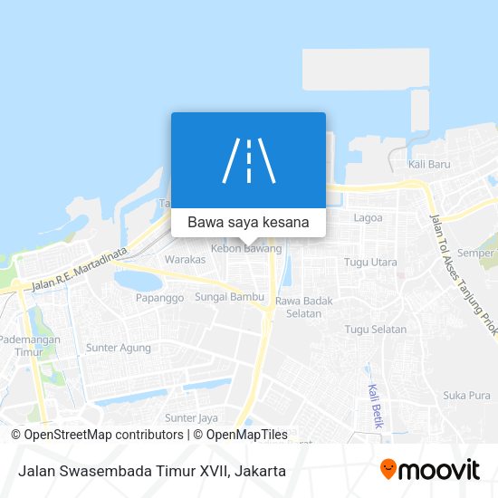 Peta Jalan Swasembada Timur XVII