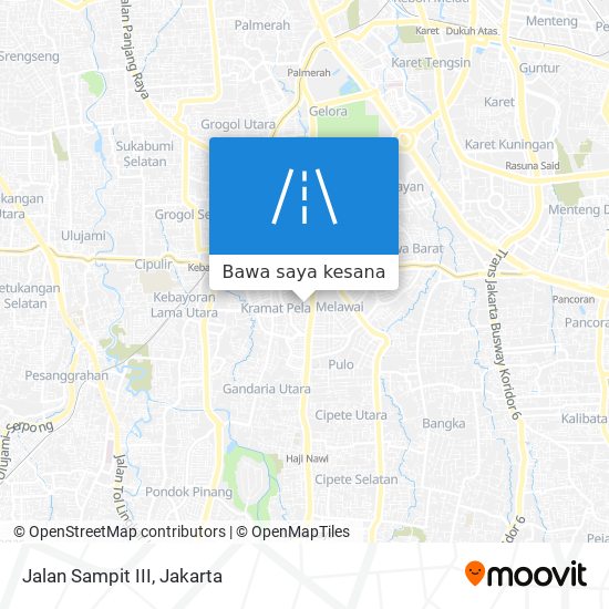 Peta Jalan Sampit III