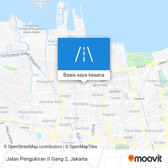 Peta Jalan Pengukiran II Gang 2