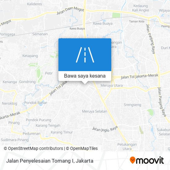 Peta Jalan Penyelesaian Tomang I