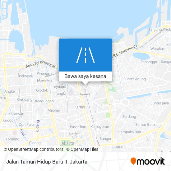 Peta Jalan Taman Hidup Baru II