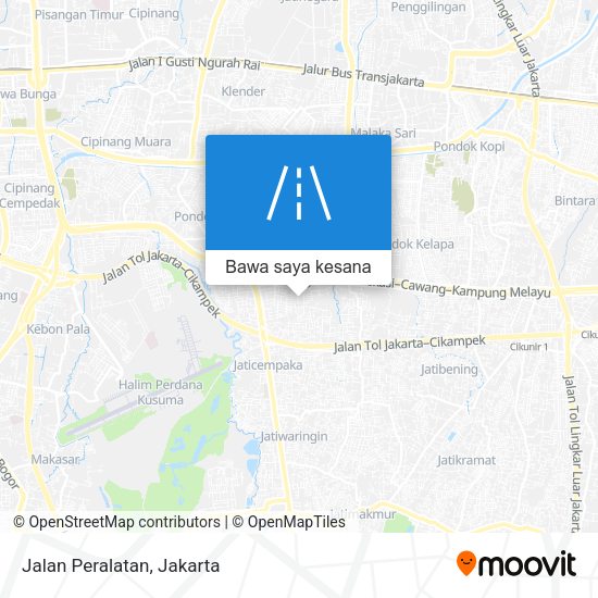 Peta Jalan Peralatan
