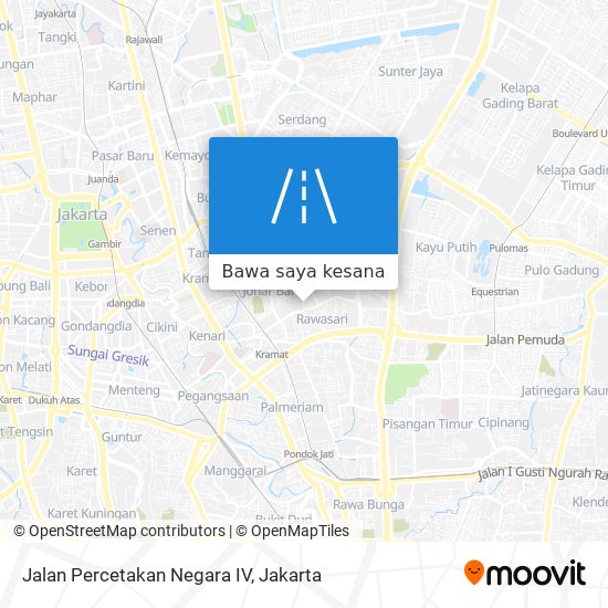 Peta Jalan Percetakan Negara IV