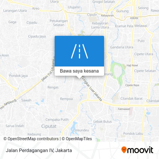 Peta Jalan Perdagangan IV