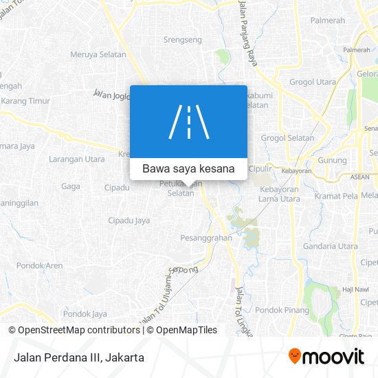 Peta Jalan Perdana III