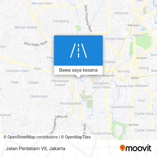 Peta Jalan Perdatam VII