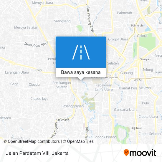 Peta Jalan Perdatam VIII