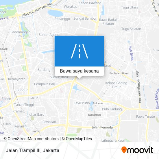 Peta Jalan Trampil III
