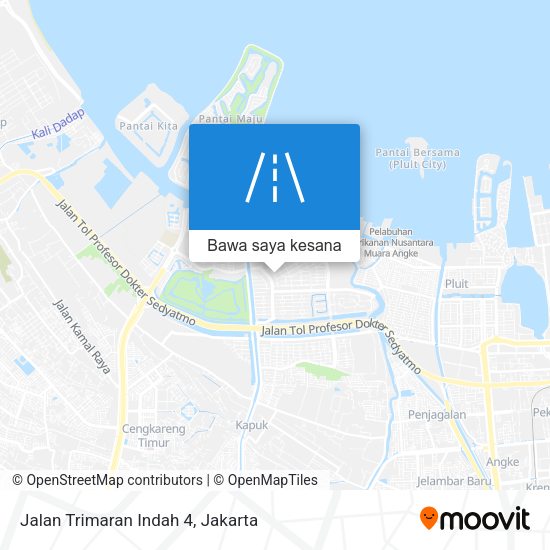 Peta Jalan Trimaran Indah 4